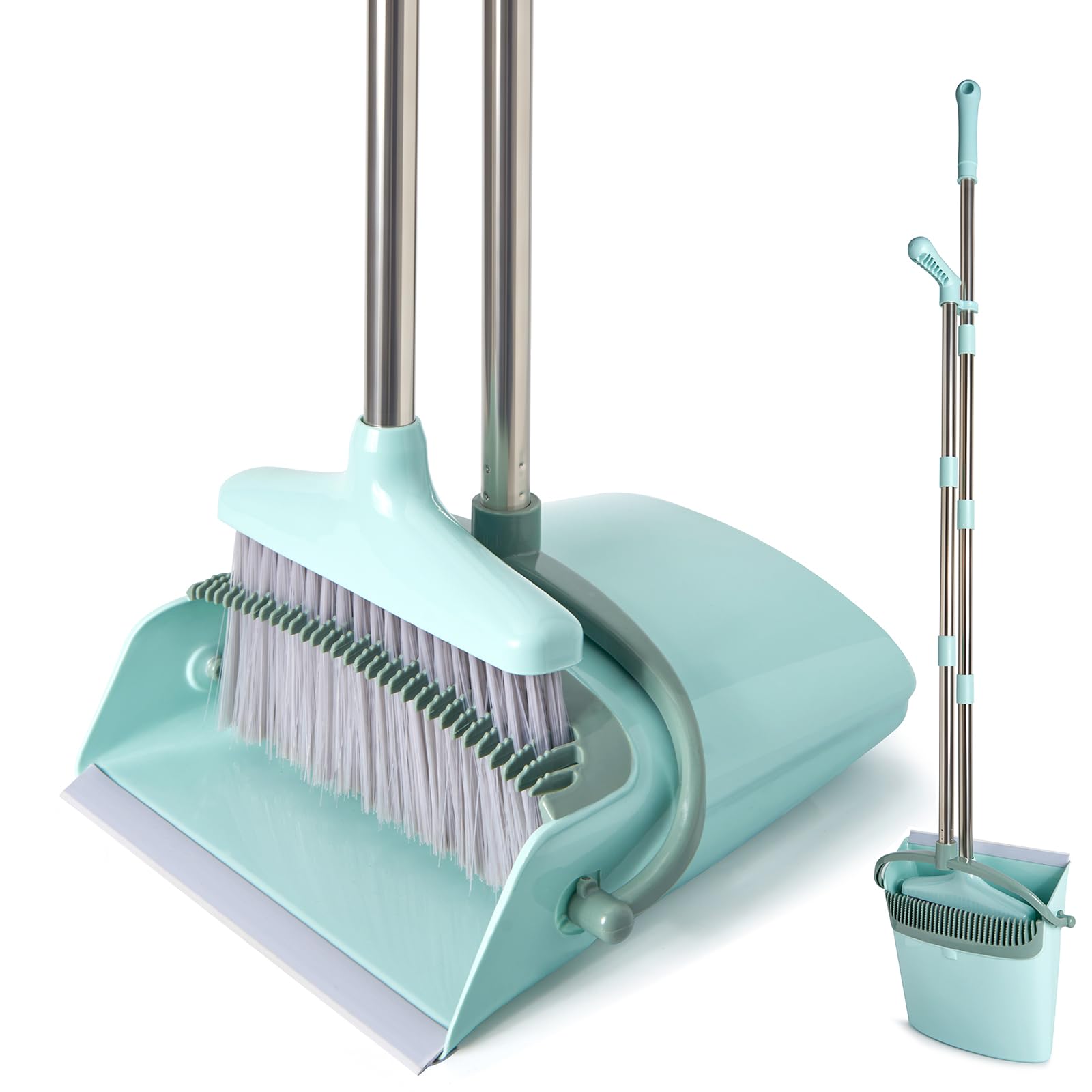 Flowers⭐︎歯ブラシ Amazon.com: XXXFLOWER Broom and Dustpan Set with Cleaning Teeth